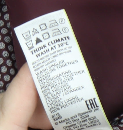 Marks and Spencer Black Men's Blazer M Regular