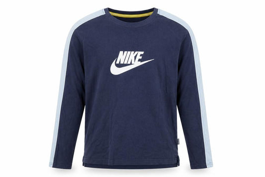 Mens UK Size L Nike Blue  Cotton T-Shirt