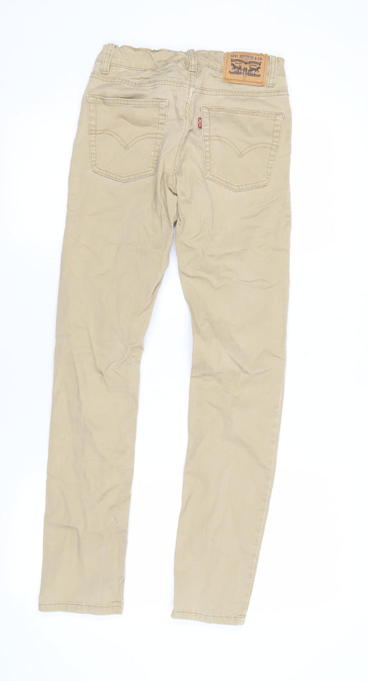 Levi's Boys Beige Skinny Trousers 12 Years