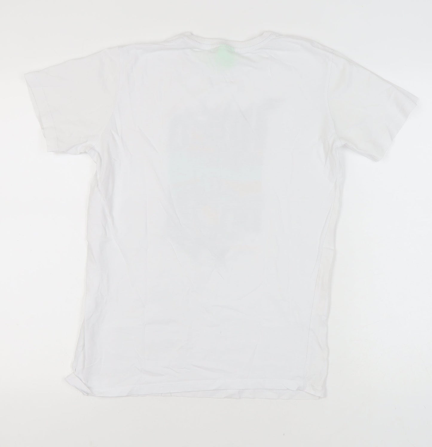 Hugo Boss Men's White Graphic Print T-Shirt, Size S