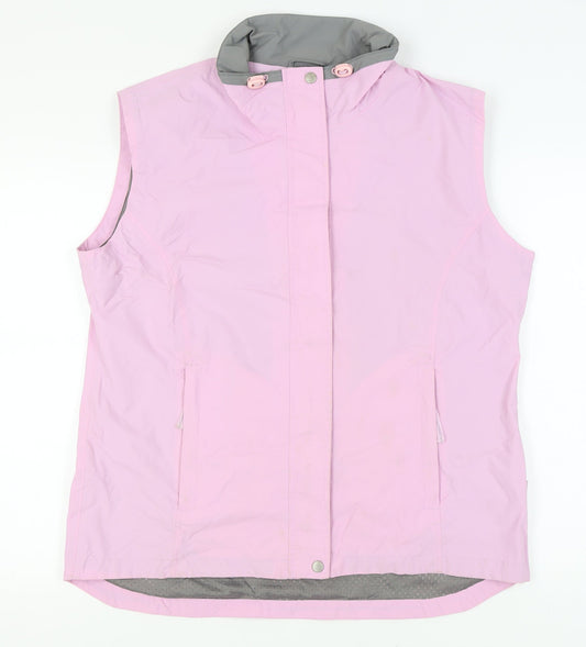 Target Dry Women's Pink Waterproof Waistcoat Size 18