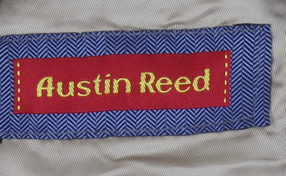 Austin Reed Men's Beige Blazer, 38 Short, Single-Breasted