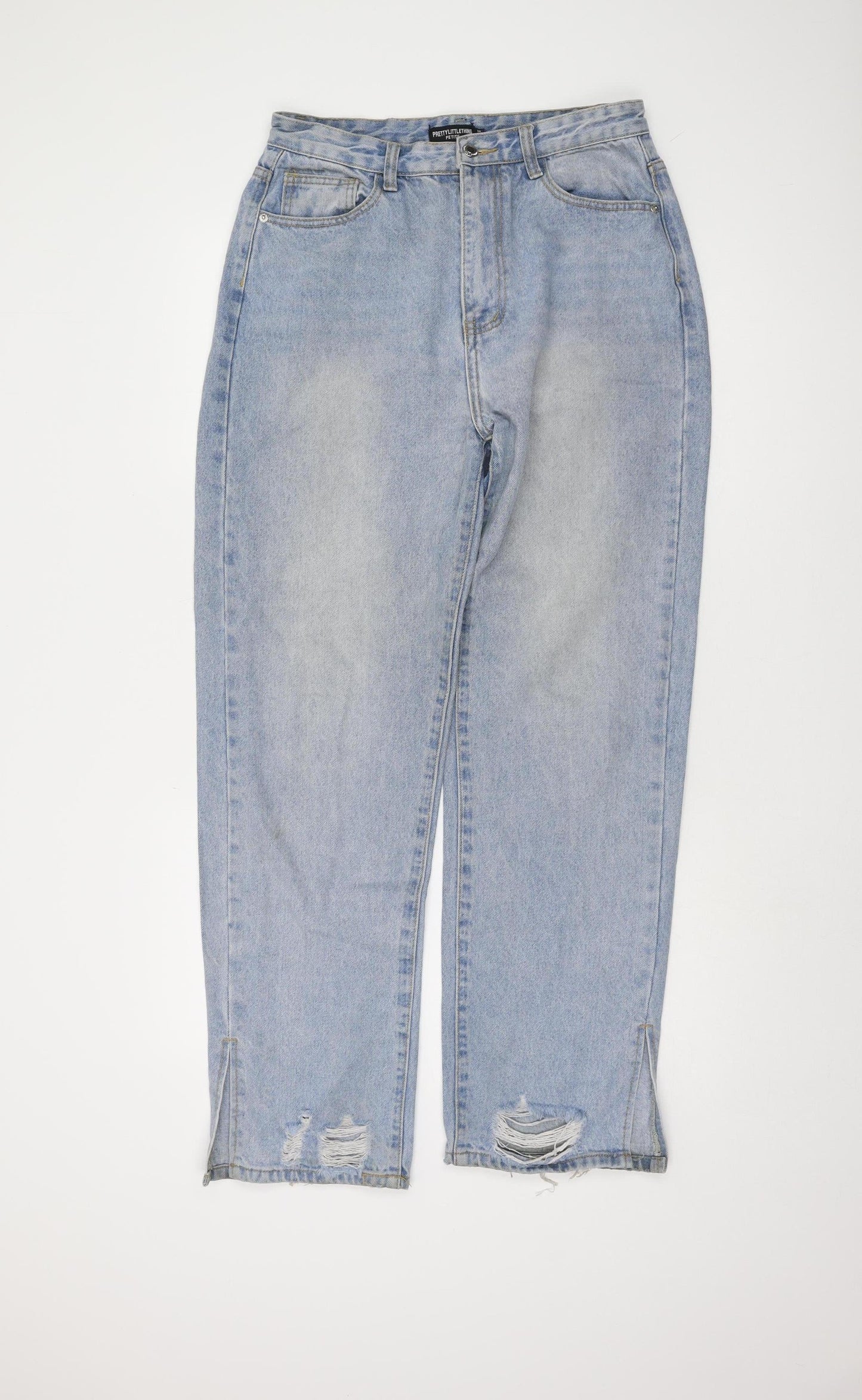 PrettyLittleThing Women's Blue Mom Jeans UK 12