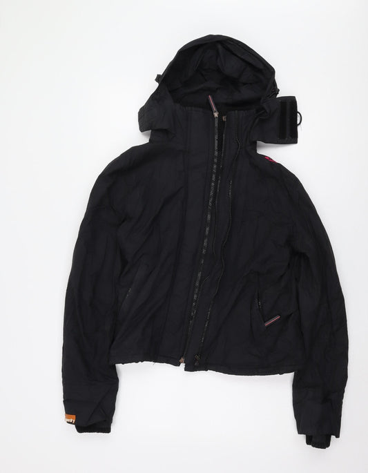 Superdry Women's Black M Windbreaker Jacket
