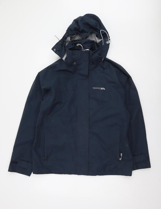 Trespass Men's Blue Waterproof Rain Coat L