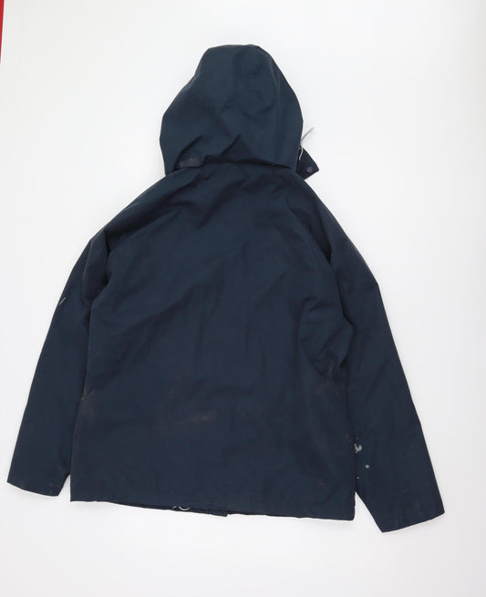 Trespass Men's Blue Waterproof Rain Coat L