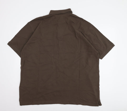 James Pringle Men's Brown 2XL Polo Shirt