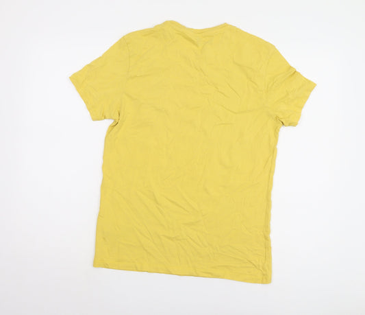 Timberland Men’s Yellow Slim Fit T-Shirt - Size M