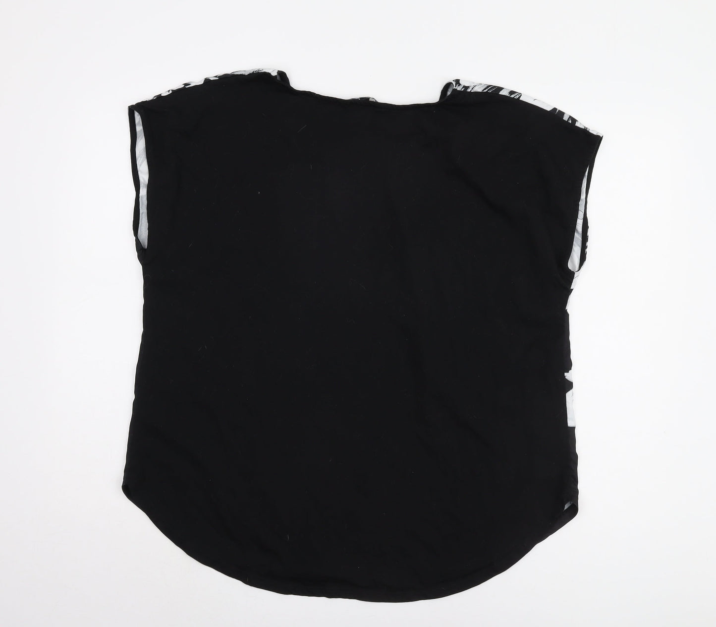 Bonmarché Women's Black Floral Blouse, Size 22
