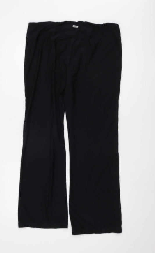 Athletic Works Women's Black XL Active Trousers