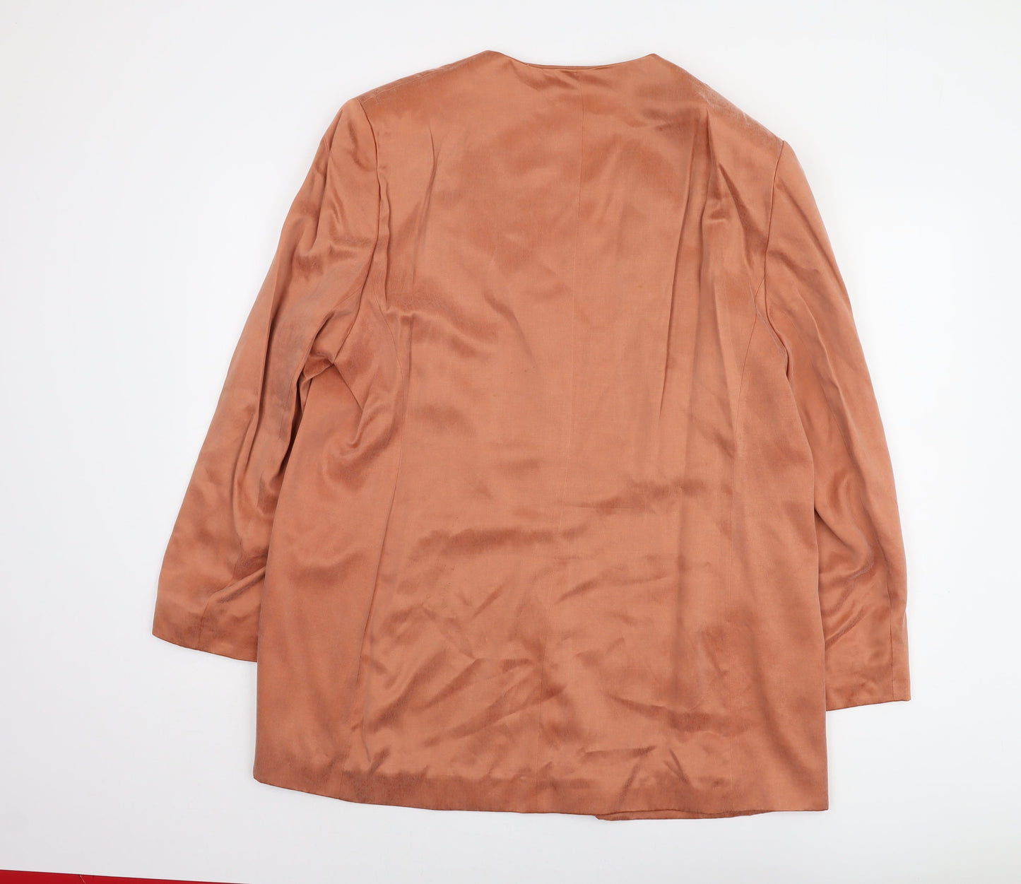 Windsmoor Women's Orange Blazer Size 20 Three-Button