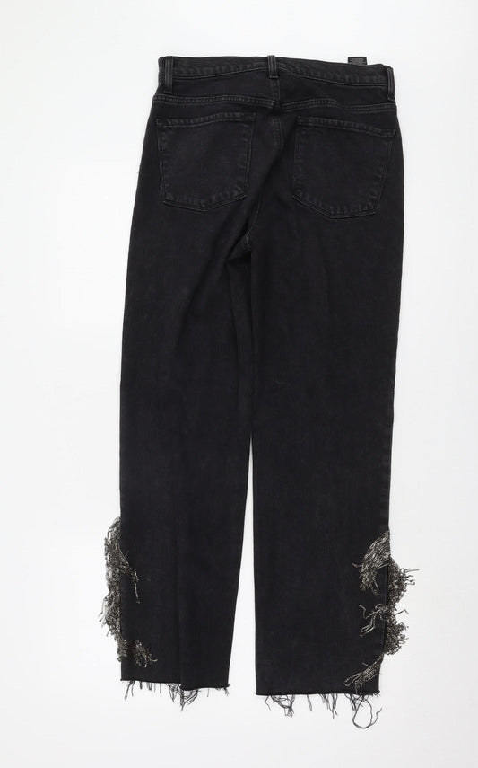 J Brand Women Black Straight Jeans Size 29