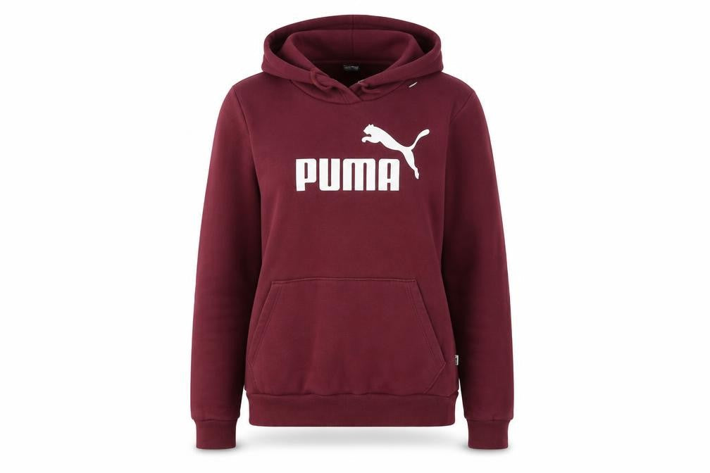 Unisex Adults UK M Regular PUMA Red Pullover Hoodie
