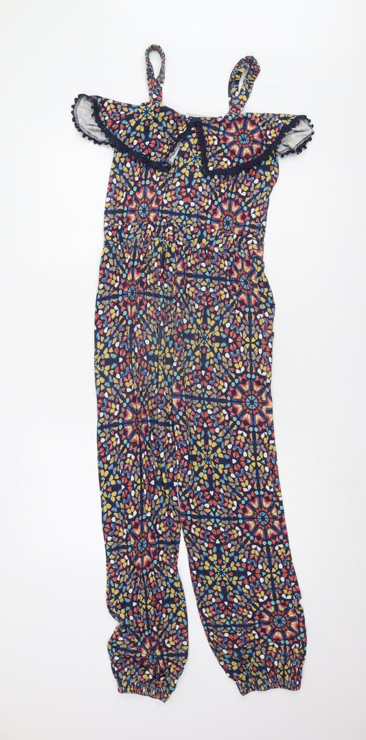 Mandaray Girls' Multicoloured Jumpsuit 11-12 Years