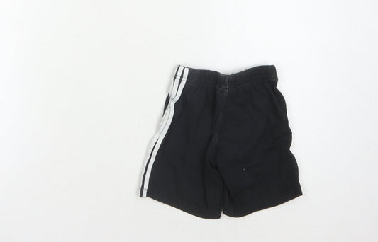 Adidas Girls Black Cotton Shorts 3-4 Years