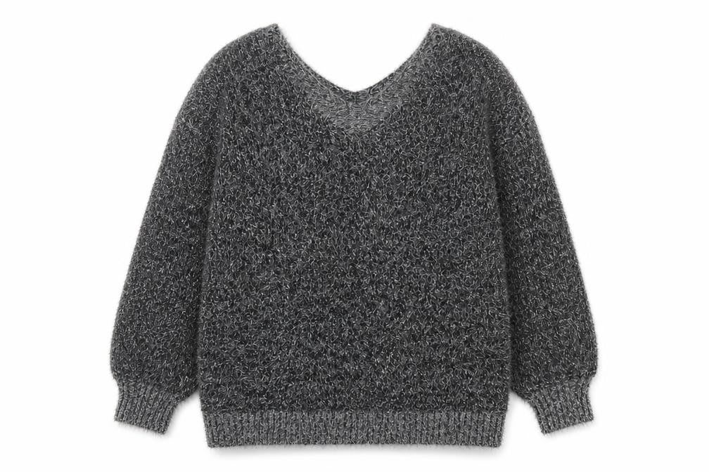 RAINBOW Women's Grey Jumper L Acrylic Polyester