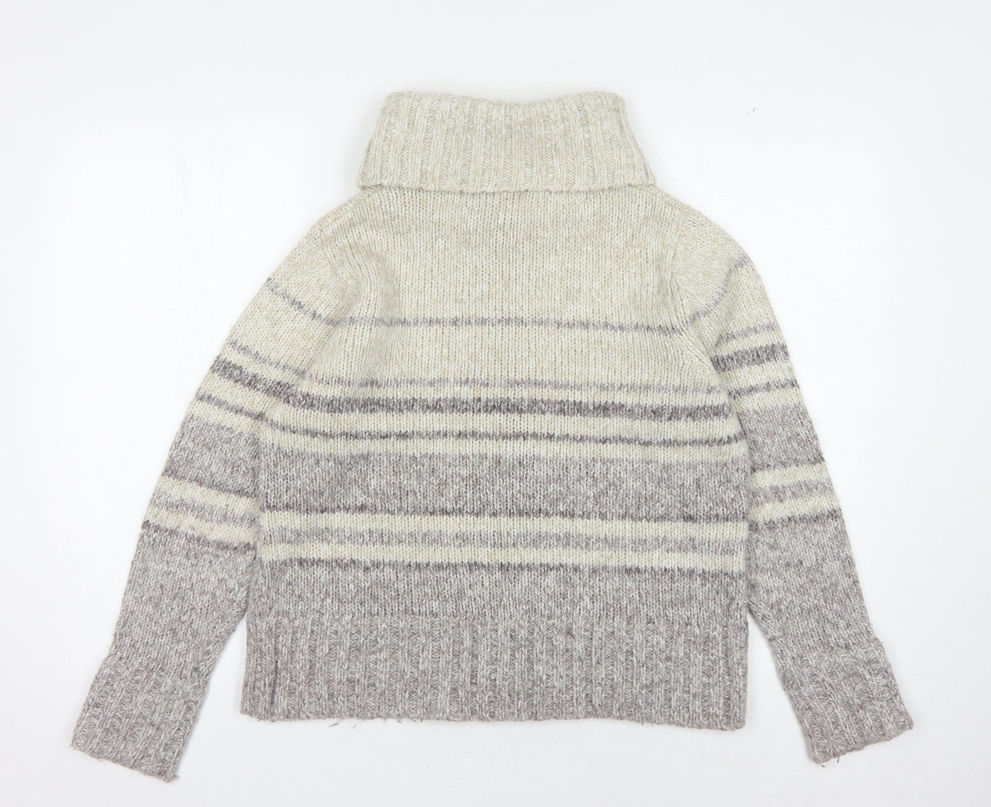 Berketex Women's Grey Striped Pullover Jumper 14