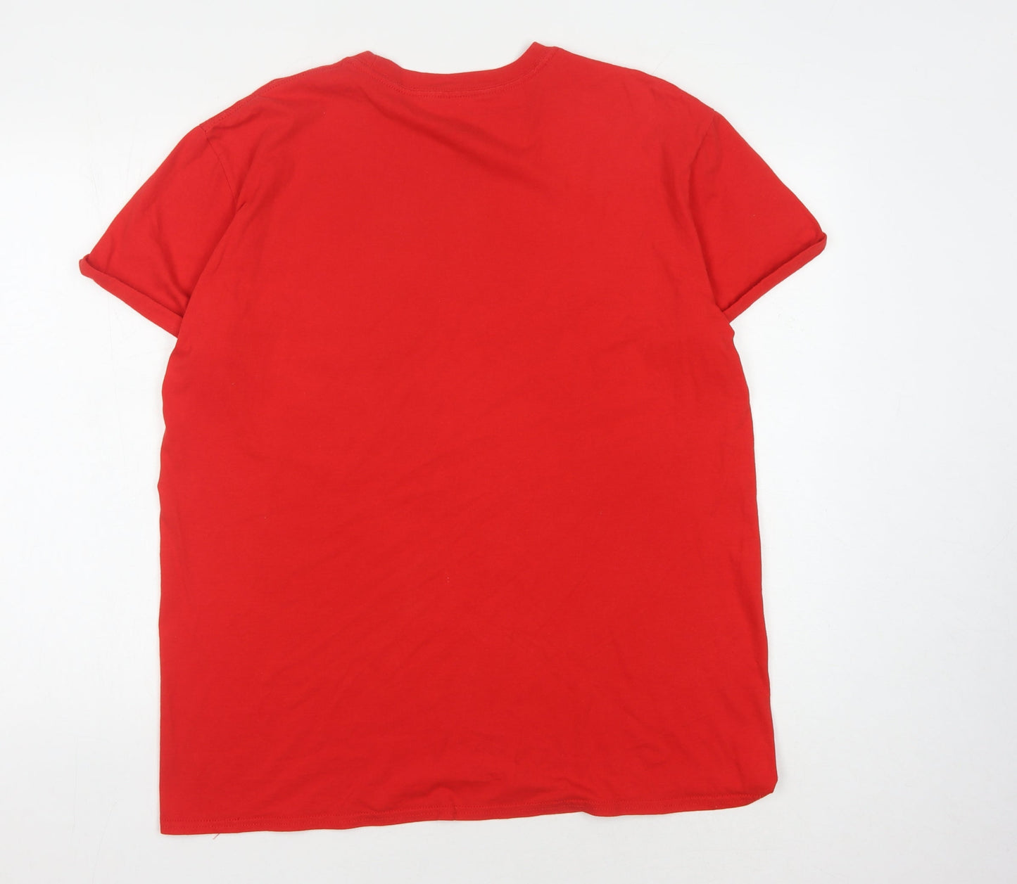 Disney Unisex Red XL T-Shirt Mickey Minnie Graphic