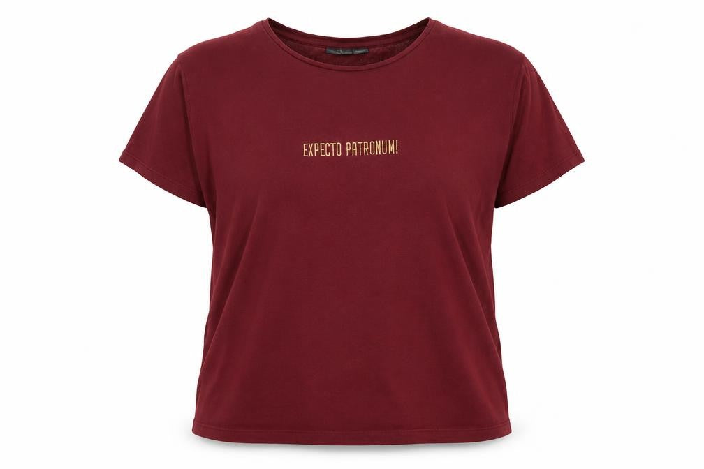 Womens UK Size L Harry Potter Red 100% Cotton T-Shirt