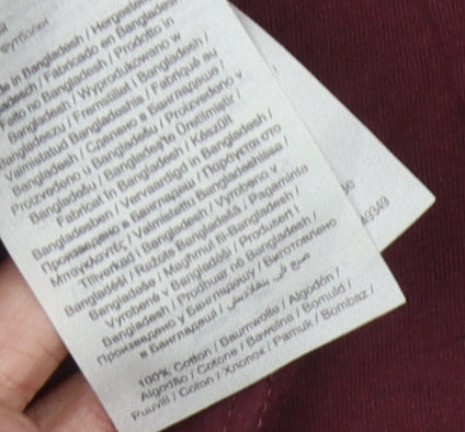 Jack & Jones Men's Red L T-Shirt Crew Neck