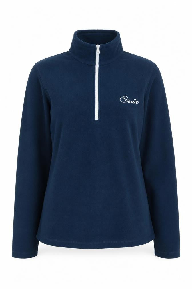 Dare 2b Women's Blue Sweatshirt, Size 10, High Neck, Zip