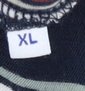 Jack & Jones Men's Blue Striped Crew Neck XL T-Shirt