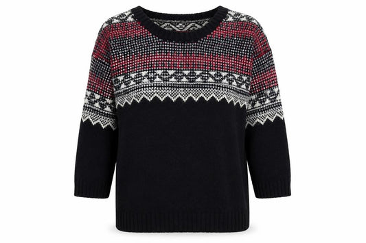 Womens UK S  Superdry Black Jumper Chunky-Knit