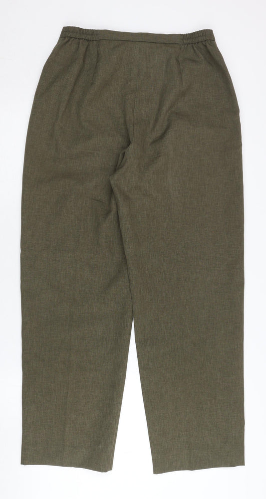 Eastex Women's Green Trousers - Size 17 Regular Fit