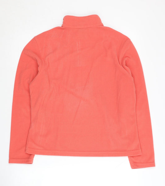 Lowe Alpine Women's Orange Medium 1/2 Zip Sweatshirt