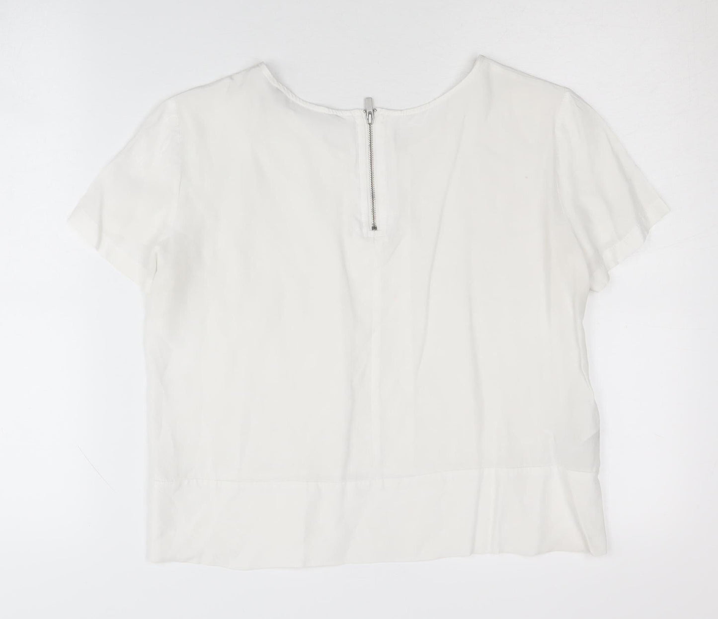Comptoir des Cotonniers Women's White Blouse Size 10