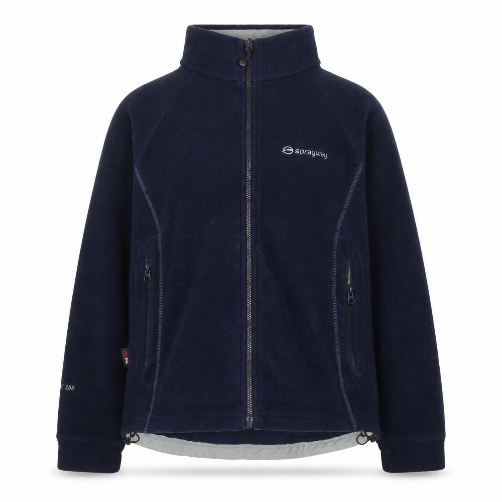 Womens UK Size 8 Relaxed Sprayway Blue Polyester Jacket