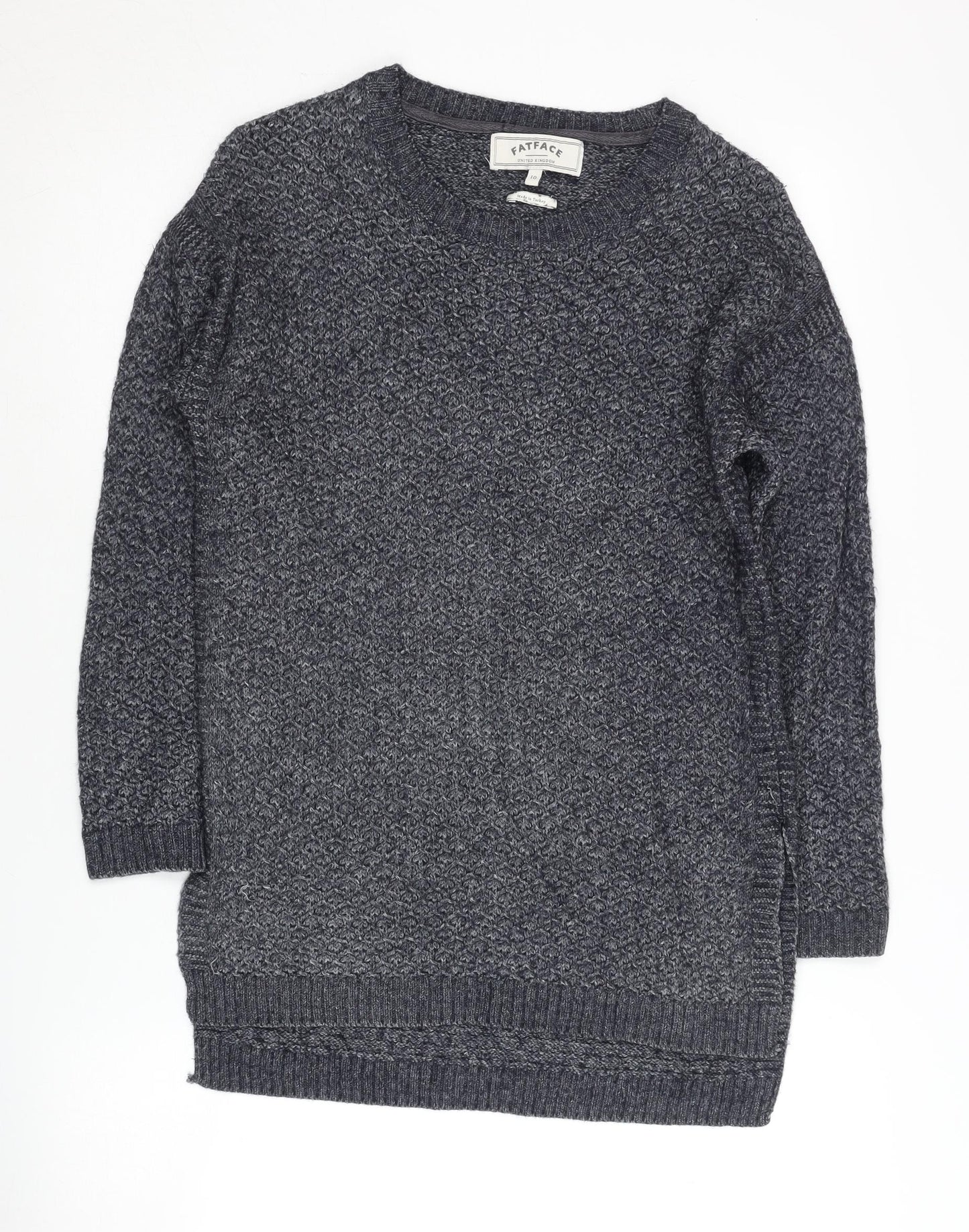 FatFace Women's Blue Knit Pullover Jumper Size 10