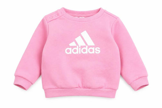 Adidas Unisex Baby Pink Pullover Jumper 3-6 Months