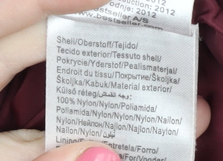 Jack & Jones Men's Red Anorak Jacket, Size S