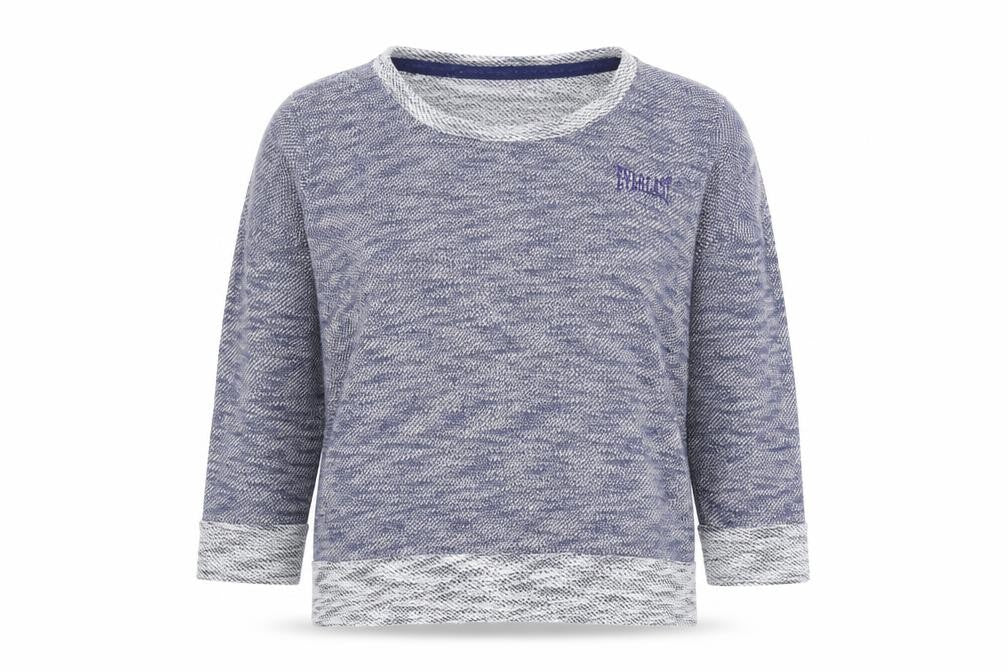 Womens UK 10 Regular Everlast Blue Pullover Sweatshirt