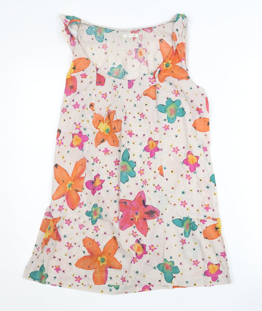 White Stuff Women's Multicoloured Floral Tank Top