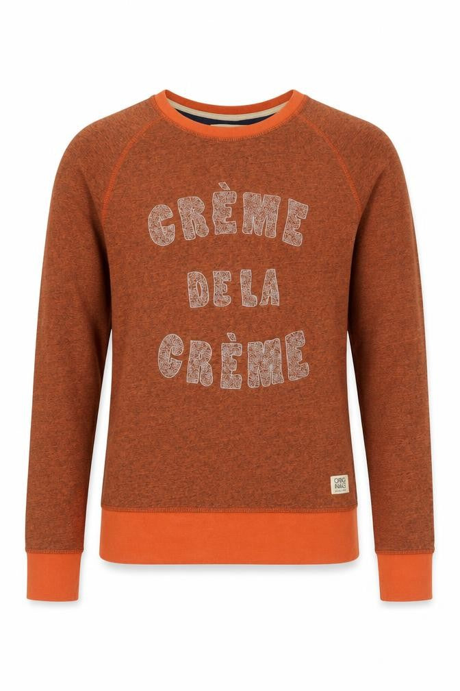 Mens UK M  JACK & JONES Orange Pullover Sweatshirt