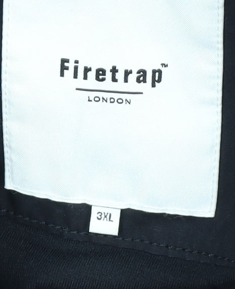 Firetrap Men's Black 3XL Basic Cotton Jacket