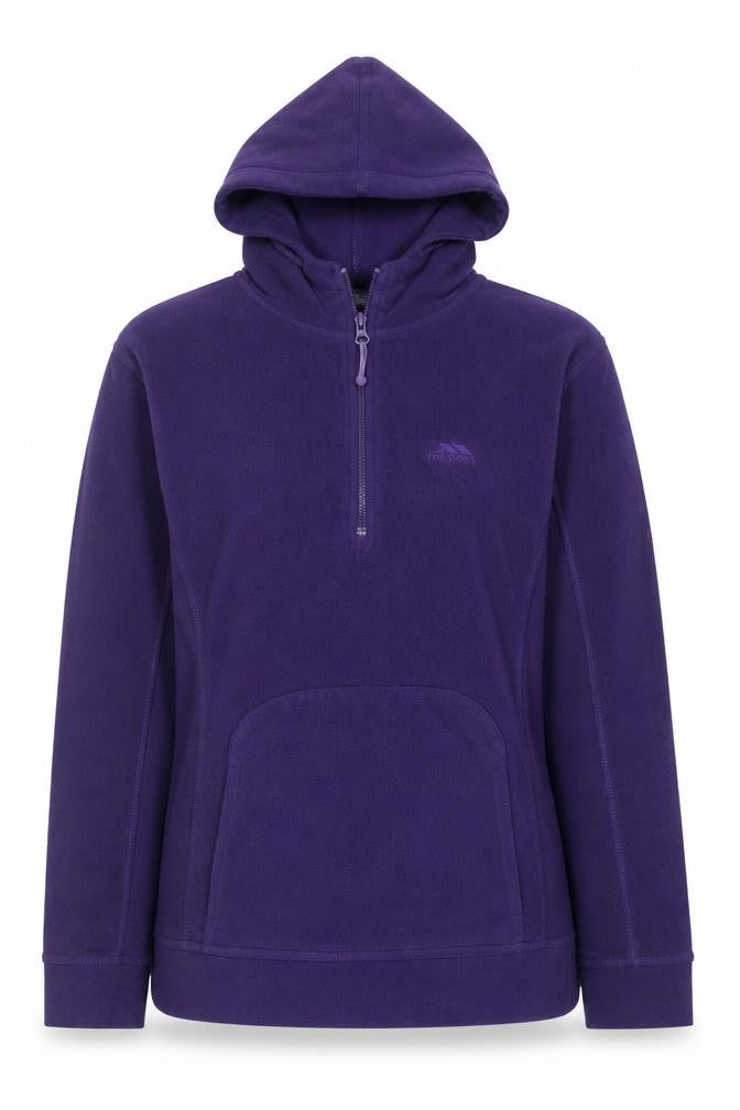 Womens UK M Regular Trespass Purple Pullover Hoodie
