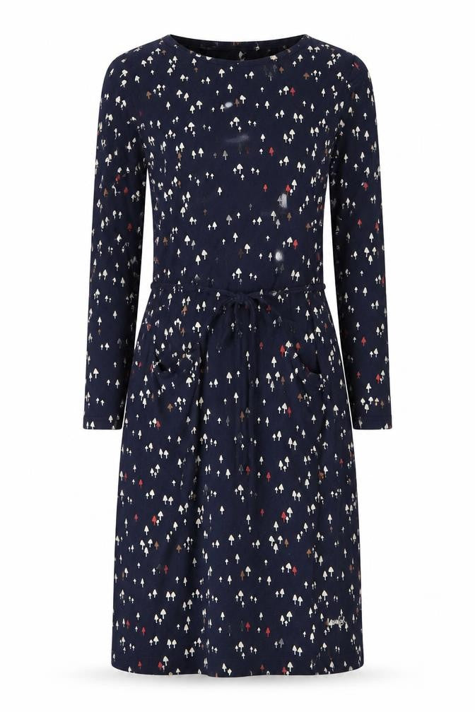 Weird Fish Women’s Multicoloured Jersey Dress, Size 12