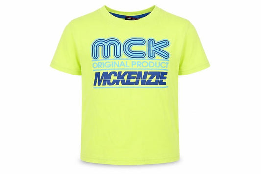 McKenzie Boys Green Graphic T-Shirt, 5-6 Years, Casual Style