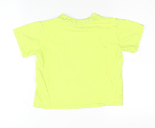 McKenzie Boys Green Graphic T-Shirt, 5-6 Years, Casual Style