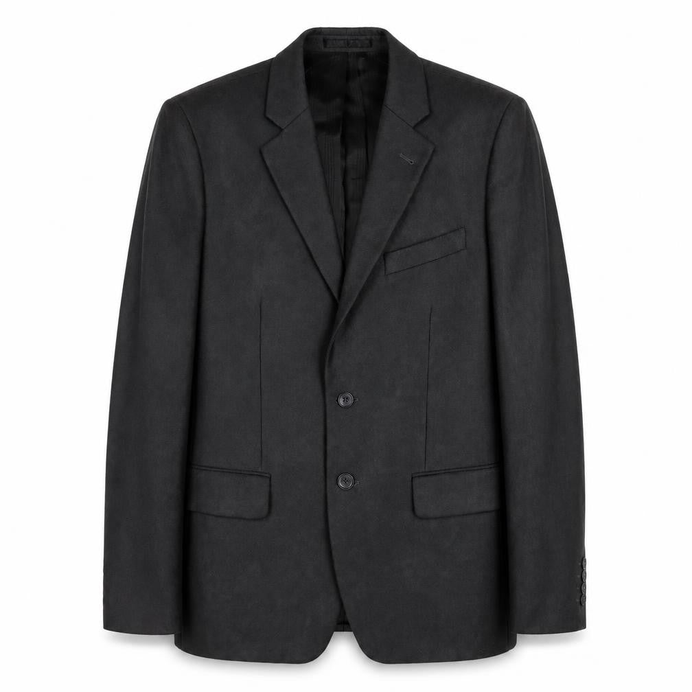 Mens 40 Chest Regular Jeff Banks Grey Two-Button Blazer