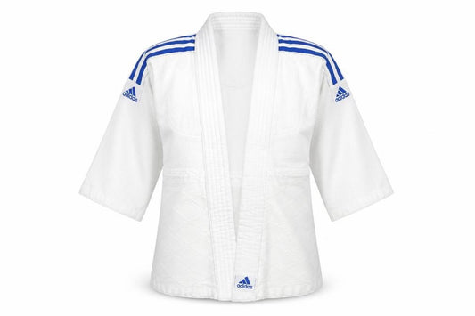 Adidas Boys White Martial Arts Jacket 4-5 Years