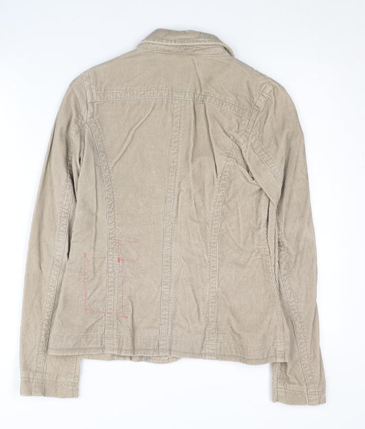Fat Face Women's Beige Corduroy Blazer, Size 10