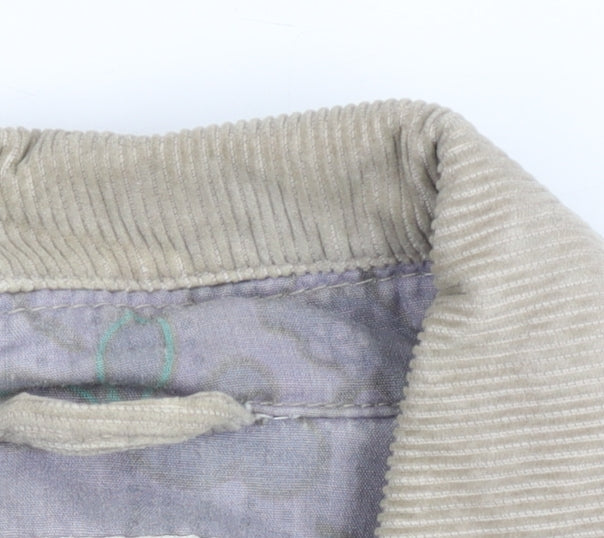 Fat Face Women's Beige Corduroy Blazer, Size 10
