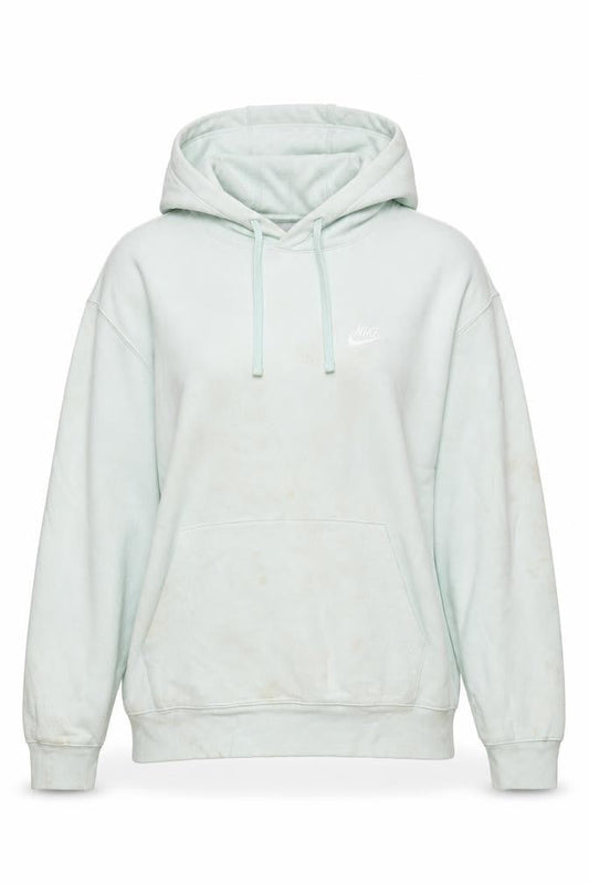 Unisex Adults UK L Regular Nike Green Pullover Hoodie