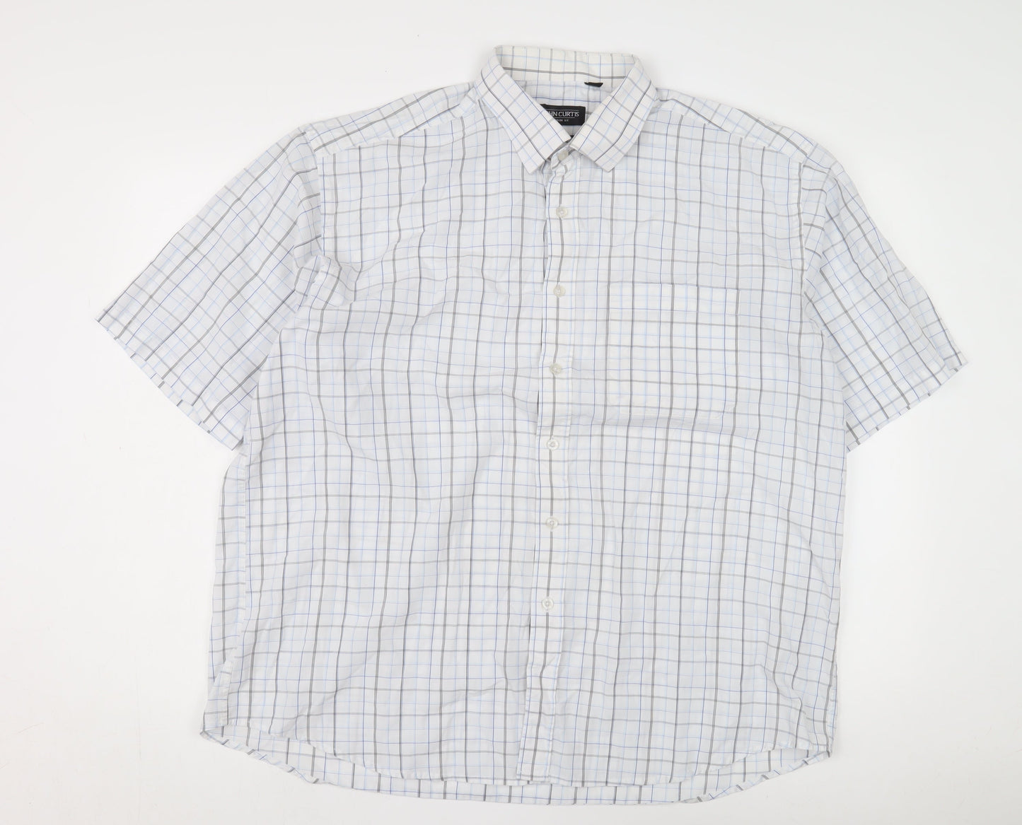 John Curtis Men's XL Multicoloured Check Shirt