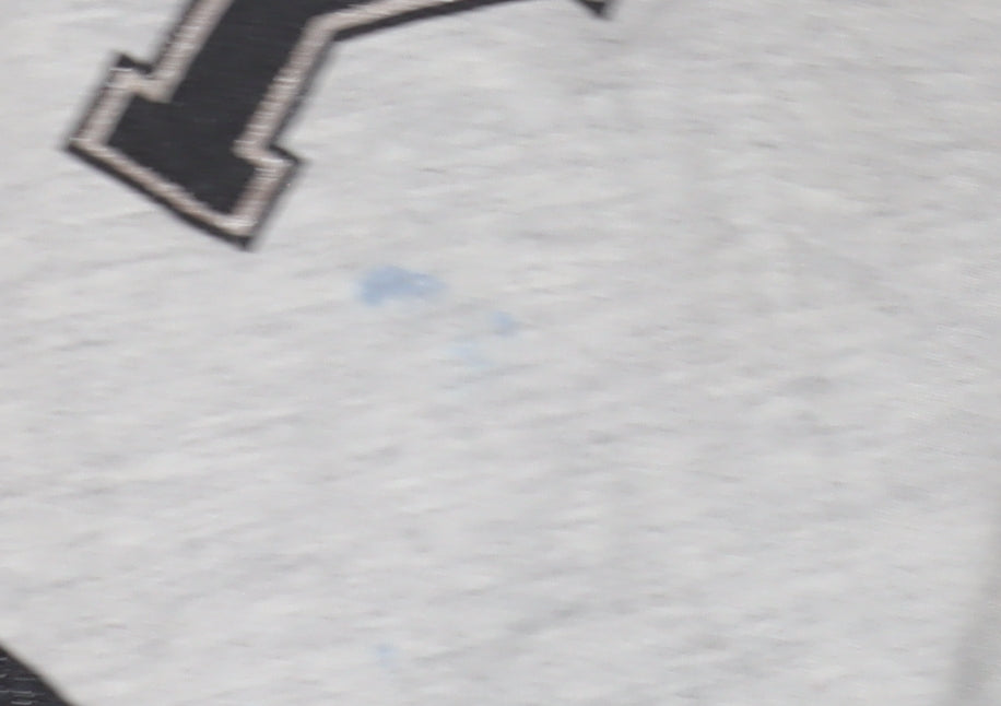 Disney Unisex Grey Mickey Long Sleeve T-Shirt Size 14