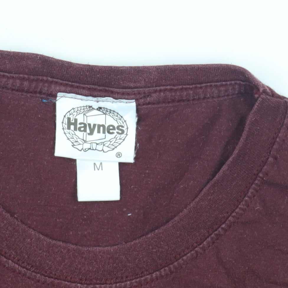 Haynes Men's Graphic Motorcycle T-Shirt Red M
